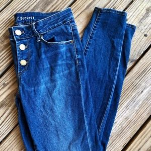 Articles of Society Button Fly Jeans
